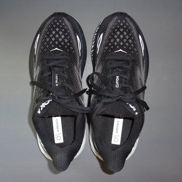 SIZE 8.5. HOKA One One Clifton 9 athletic sneakers shoes. - Picture 7 of 16